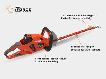 Echo Battery Hedge Trimmer - DHC-2300 - 0