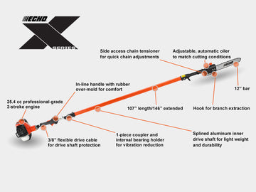 Echo Pole Saw - PPT-2620H - 0